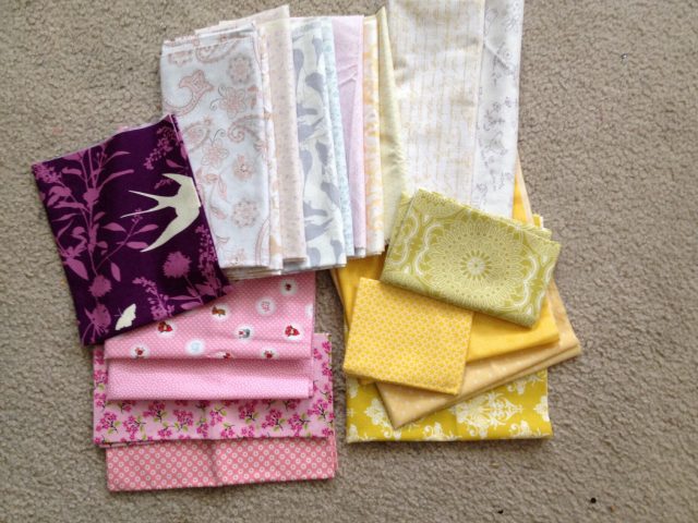 My Colorway for the Penny Patch Quilt Along