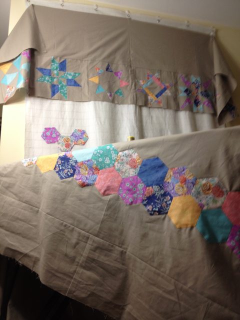 Two pieces but it's coming together!!!