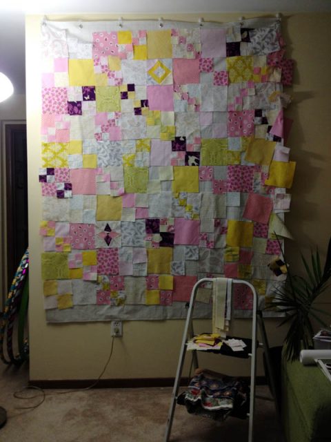 Peny Patch on the design wall