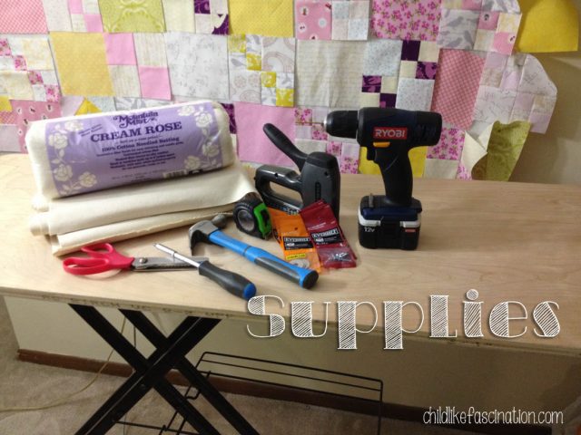 Supplies for your new AWESOME pressboard