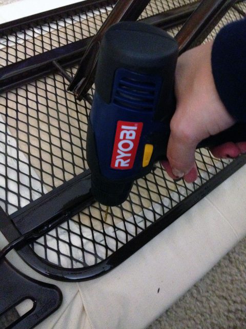 Drilling a pilot hole