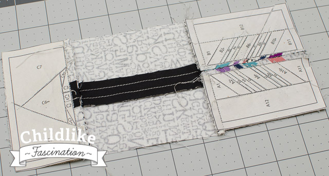 So many pieces - broken feather arrow paper piece