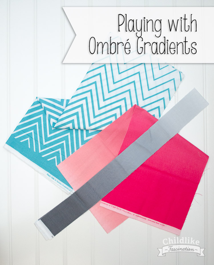 Playing with Ombré Gradients