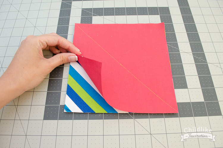 Line up blocks and make sure your string lines got in the right direction