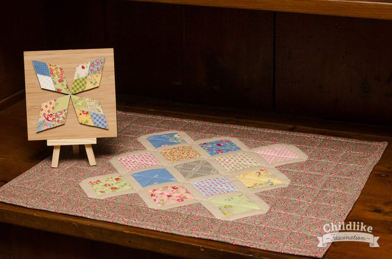 Placemat with Mini Barn Quilt